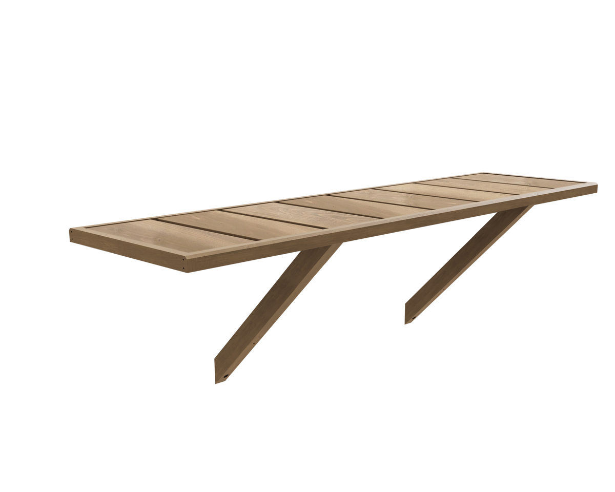 Wooden Shelf Kit for Natura Greenhouse