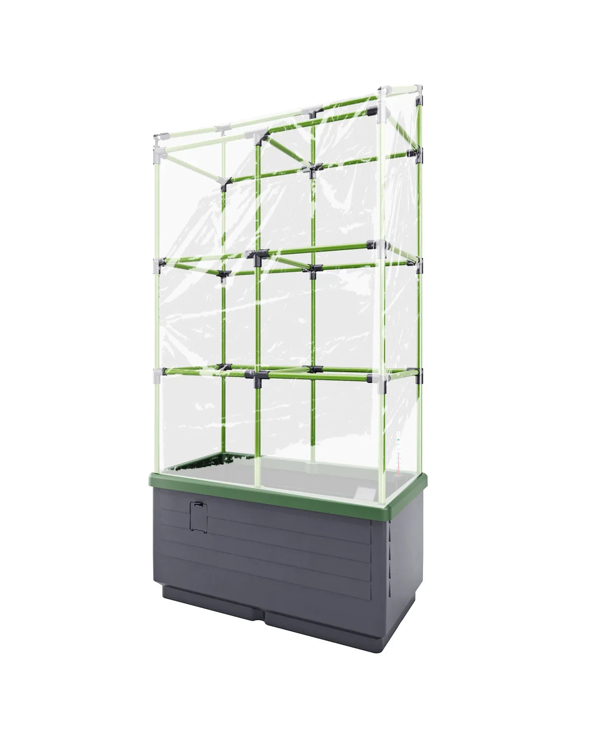City Jungle Raised Bed Planter Box with Trellis