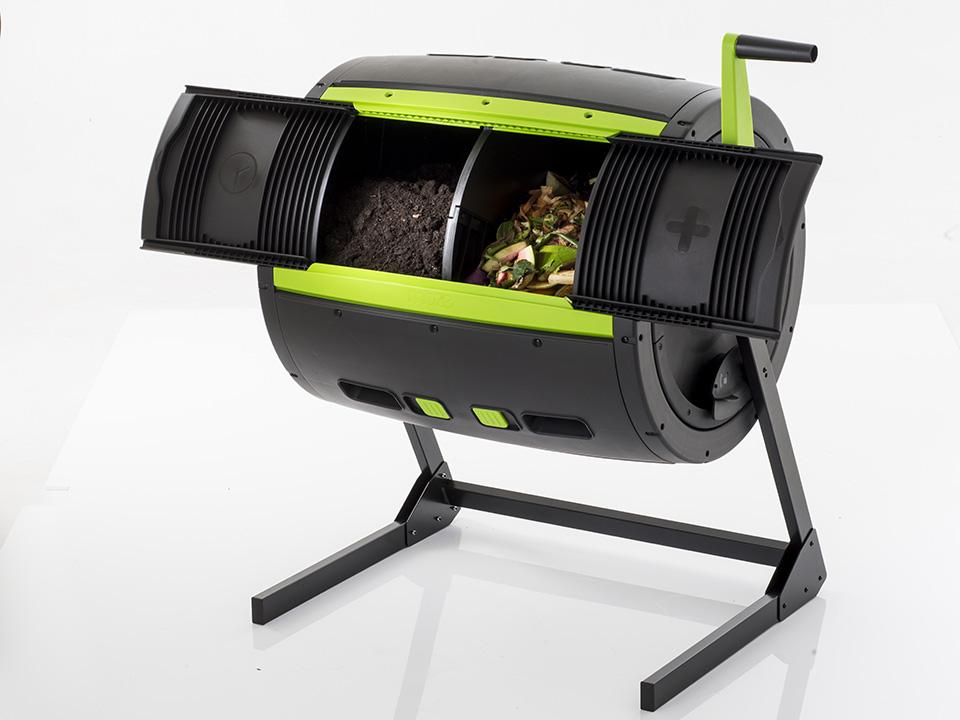 MAZE Two Stage Compost Tumbler  – 65 gallons
