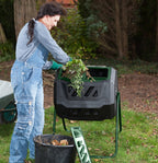 Exaco Mr. Spin® Dual Compartment Compost Tumbler