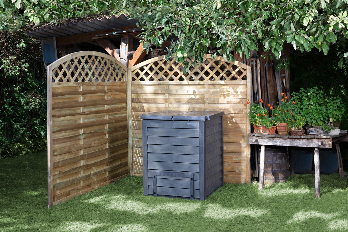 Thermo Wood™ Compost Bin with Soil Fence