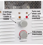Milkhouse Portable Greenhouse Fan/Heater 5120 BTU