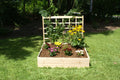 Eden™ 4'X11"X4' Raised Garden Bed with 44in Trellis