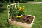 Eden™ 4'X11"X4' Raised Garden Bed with 44in Trellis