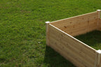 Eden™ 4'X18"X8' Fir Wood Raised Garden Bed