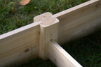 Eden™ 4'X5"X8' Fir Wood Raised Garden Bed