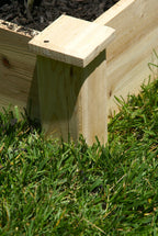 Eden™ 4'X5"X8' Fir Wood Raised Garden Bed