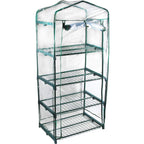 Genesis™ 4 Tier 3X6X2.ft Portable Rolling Greenhouse with Cover