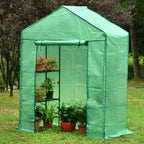 Genesis™ 5X6X2.ft Portable Walk In Greenhouse with Heavy Duty Opaqua Cover
