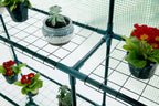Genesis™ 5X6X2.ft Portable Walk In Greenhouse with Heavy Duty Opaqua Cover