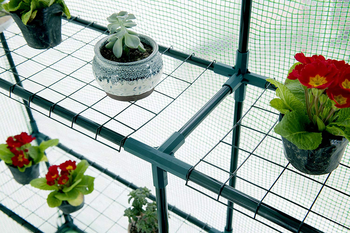 Genesis™ 5X6X2.ft Portable Walk In Greenhouse with Heavy Duty Opaqua Cover