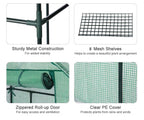 Genesis™ 5X6X4.ft Portable Walk In Greenhouse  with Heavy Duty Opaqua Cover