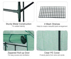 Genesis™ 5X6X4.ft Portable Walk In Greenhouse  with Heavy Duty Opaqua Cover