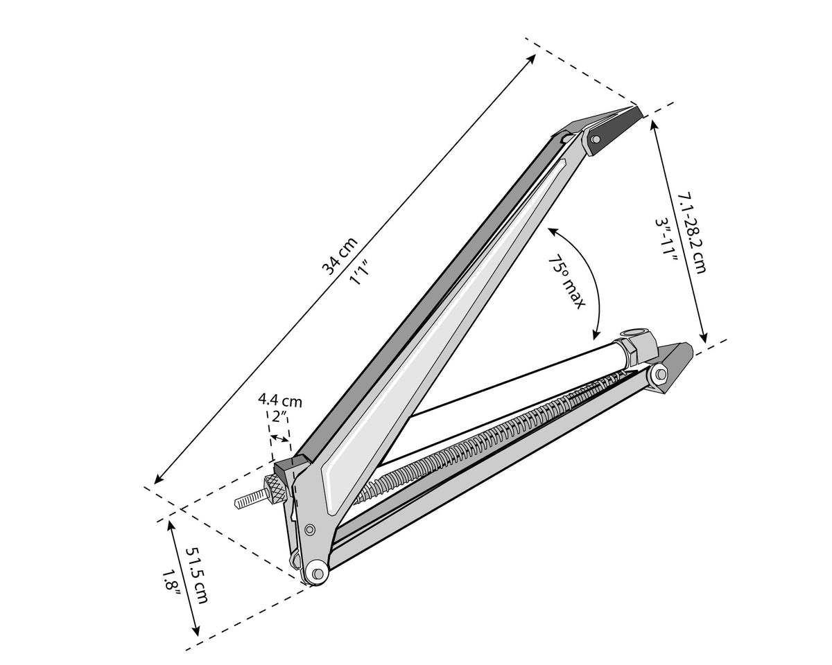 Automatic Roof Vent Opener for Palram-Canopia® Greenhouses