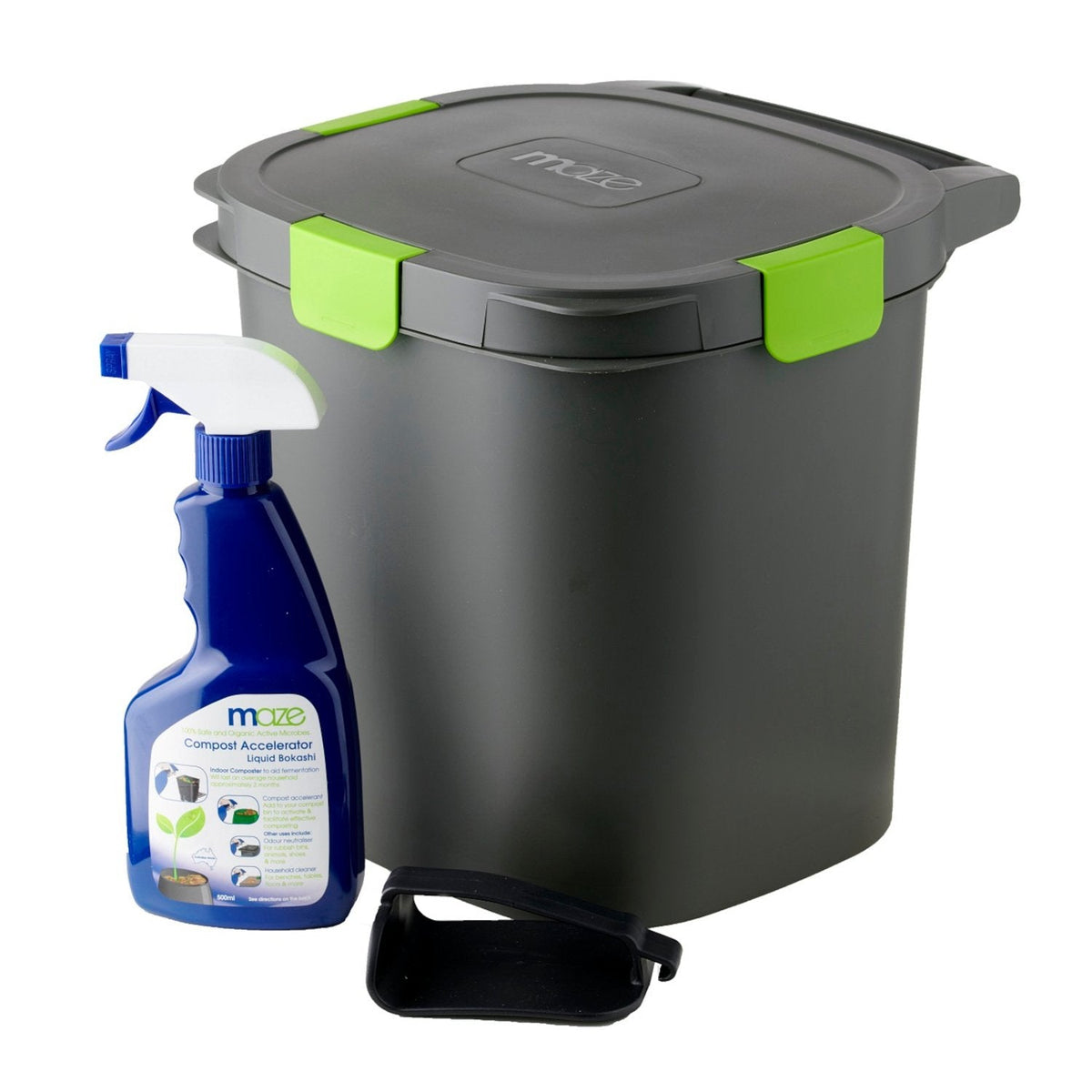 Maze™ 14 Liter Airtight Bokashi Composter Kit