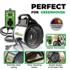 Palma™ Greenhouse Fan Heater- 2 Years Warranty