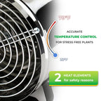 Phoenix™ Heater/Fan 2800 W/9554 BTUs With Manual Thermostat