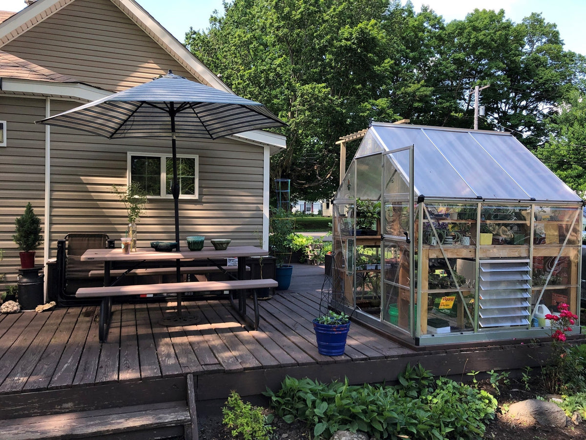 Side Louver Greenhouse Window for Canopia Greenhouse