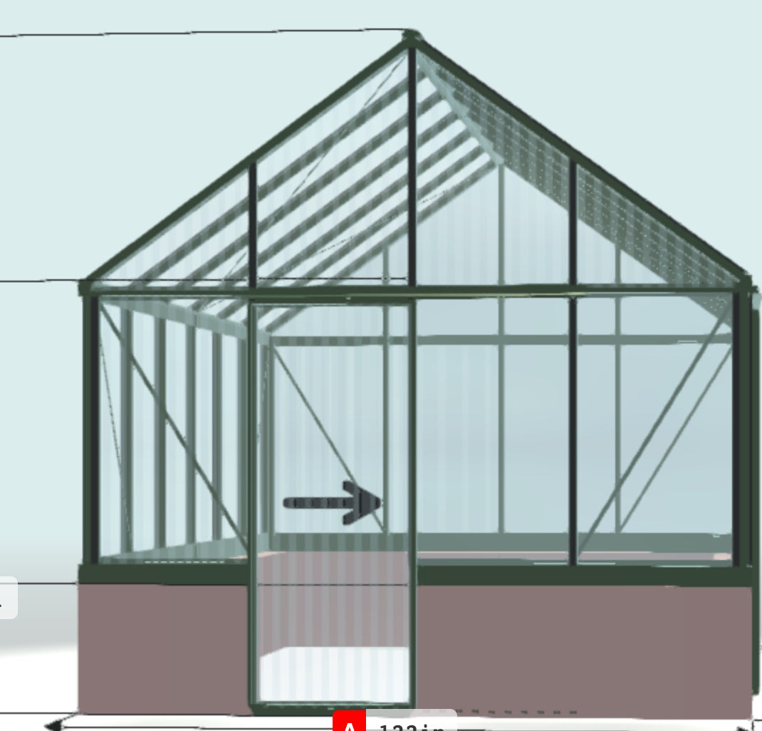 Janssens™ Greenhouse Drop-Door Kit
