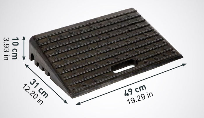 Wheelbarrow Ramp for Greenhouse