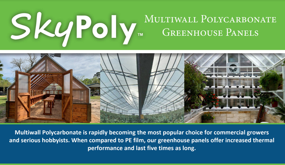 8mm (0.315") Polycarbonate Sheets  4'x2'