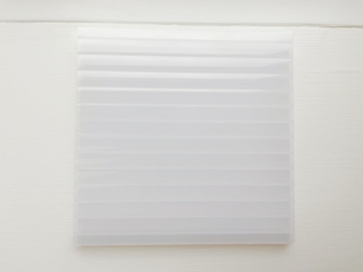 8mm (0.315") Twinwall Polycarbonate Sheet