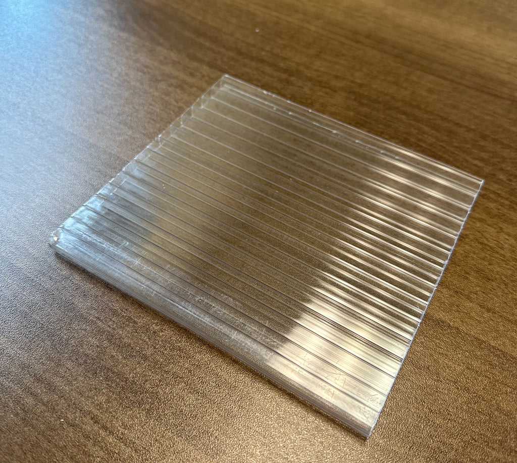 6mm (0.232") Twinwall Polycarbonate Sheet